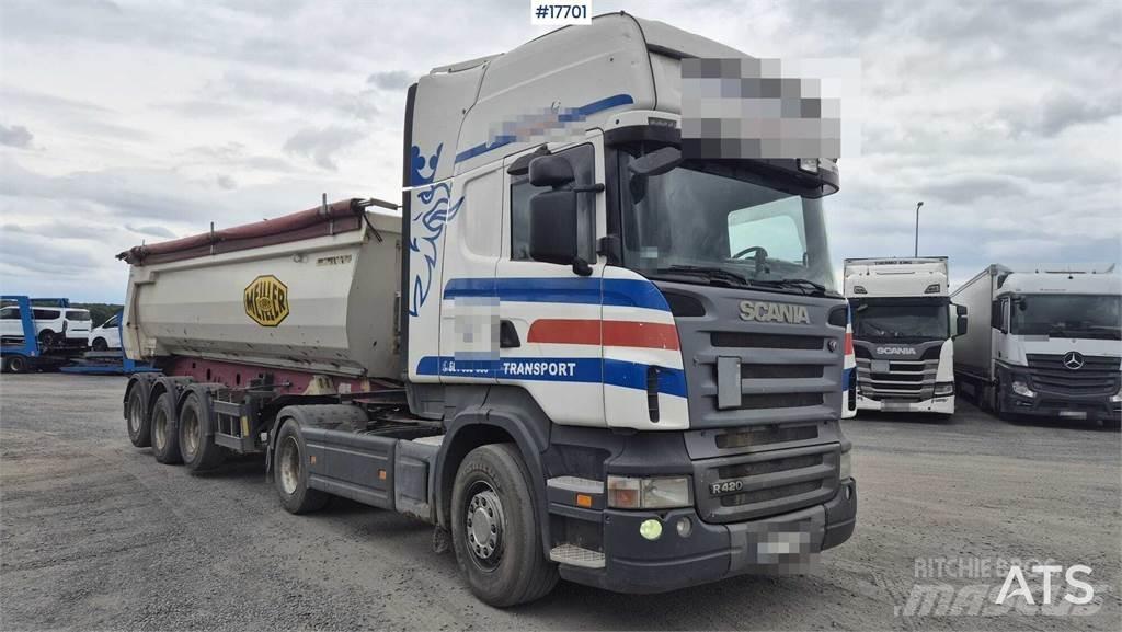 Scania R420 Sadulveokid