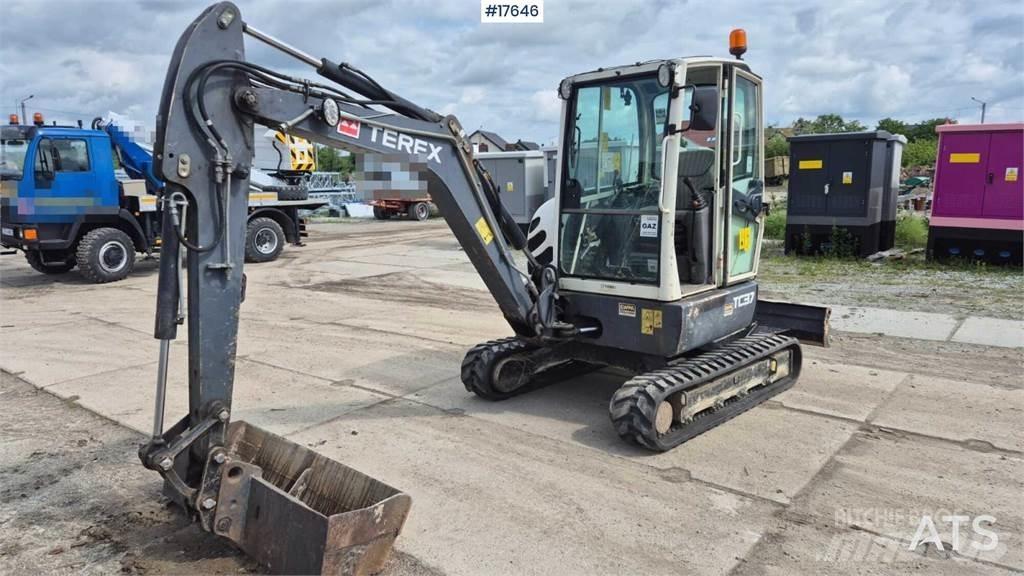 Terex TC 37 Miniekskavaatorid < 7 t