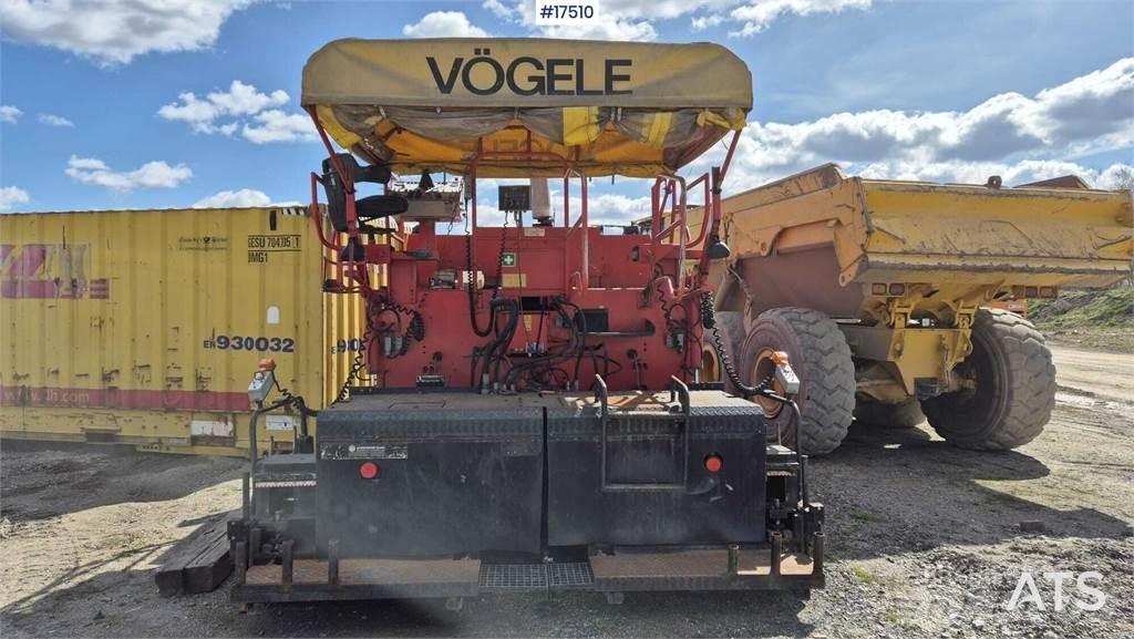 Vögele SUPER 1600 Asfaldilaoturid