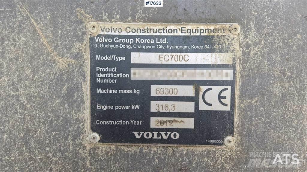 Volvo EC 700C Roomikekskavaatorid