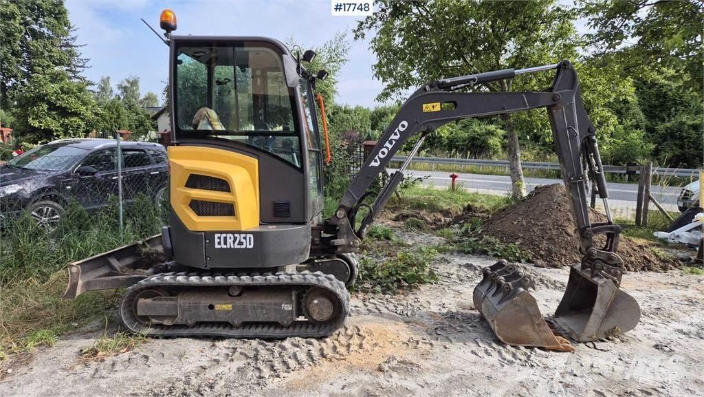 Volvo ECR25D Miniekskavaatorid < 7 t