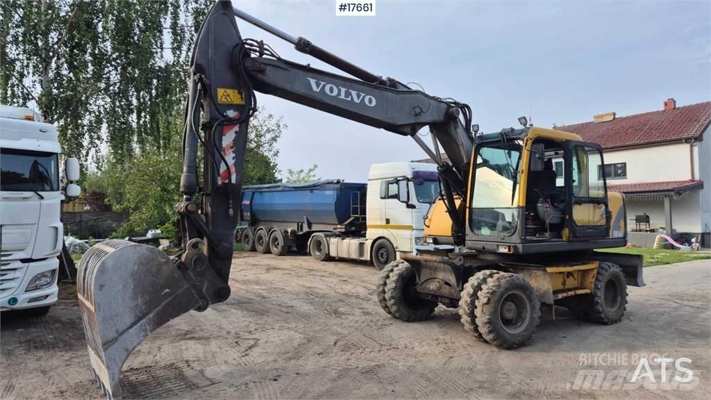 Volvo EW 160B Ratasekskavaatorid