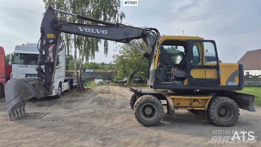 Volvo EW 160B Ratasekskavaatorid