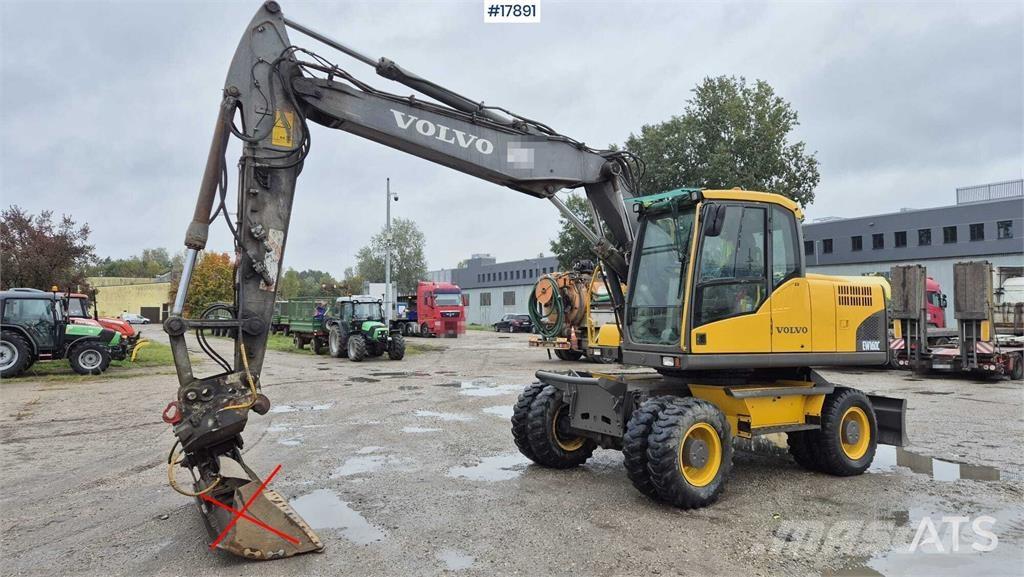 Volvo EW 160C Ratasekskavaatorid