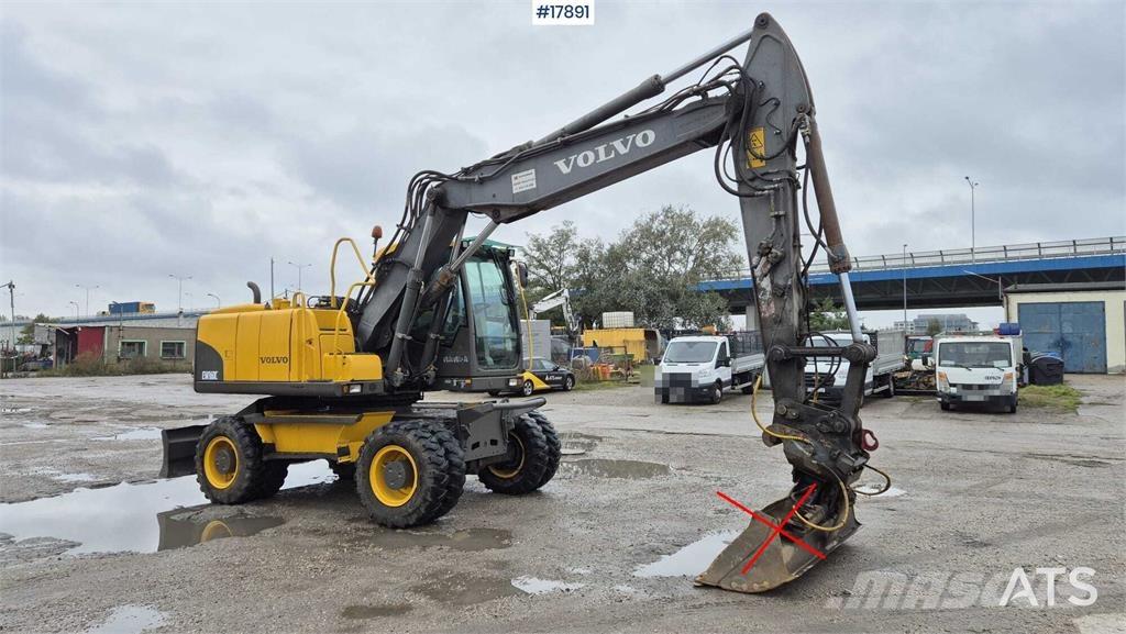 Volvo EW 160C Ratasekskavaatorid