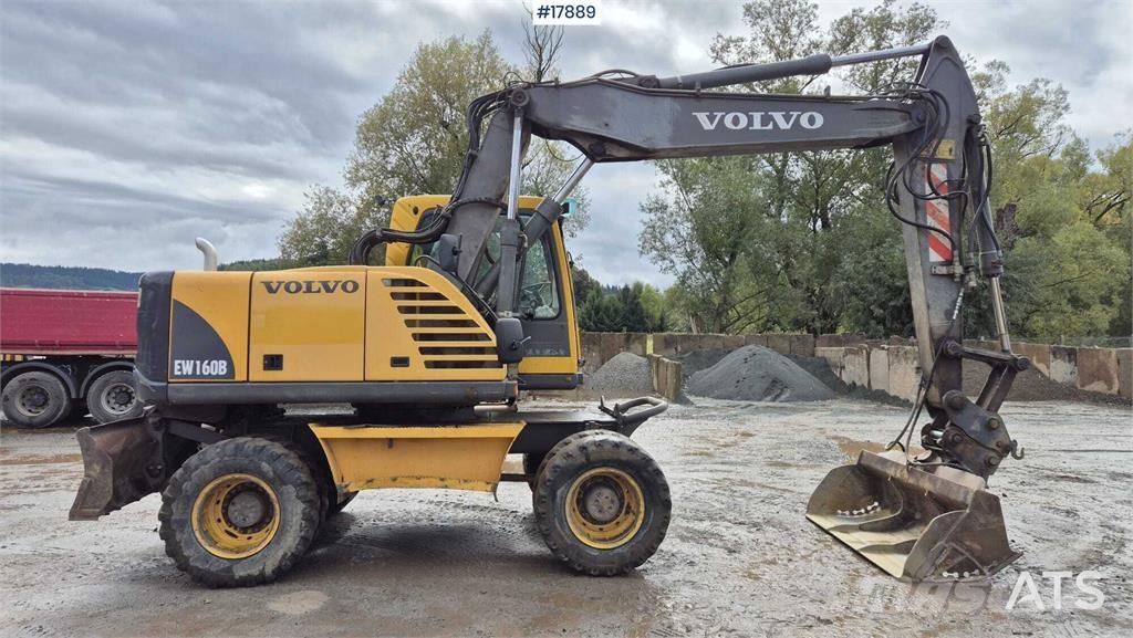 Volvo EW160B Ratasekskavaatorid