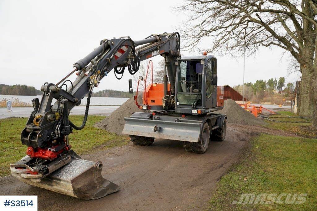 Atlas 140W Excavator Roomikekskavaatorid