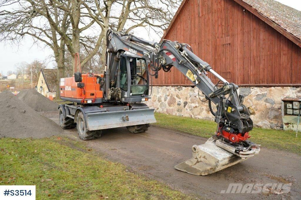 Atlas 140W Excavator Roomikekskavaatorid