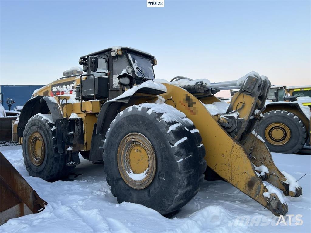 CAT 982M Hjullastare Rataslaadurid