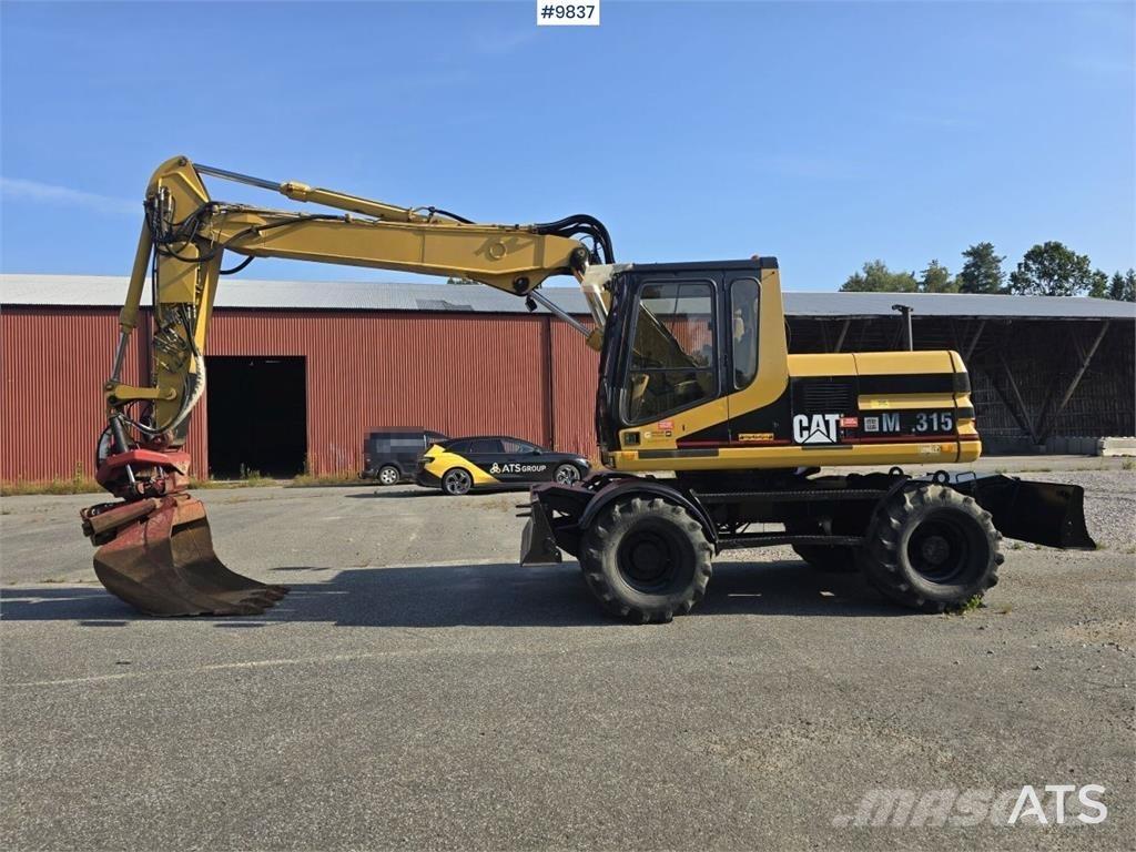 CAT M315 Ratasekskavaatorid