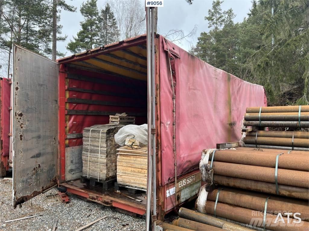  Container Med kapell Ehitussoojakud