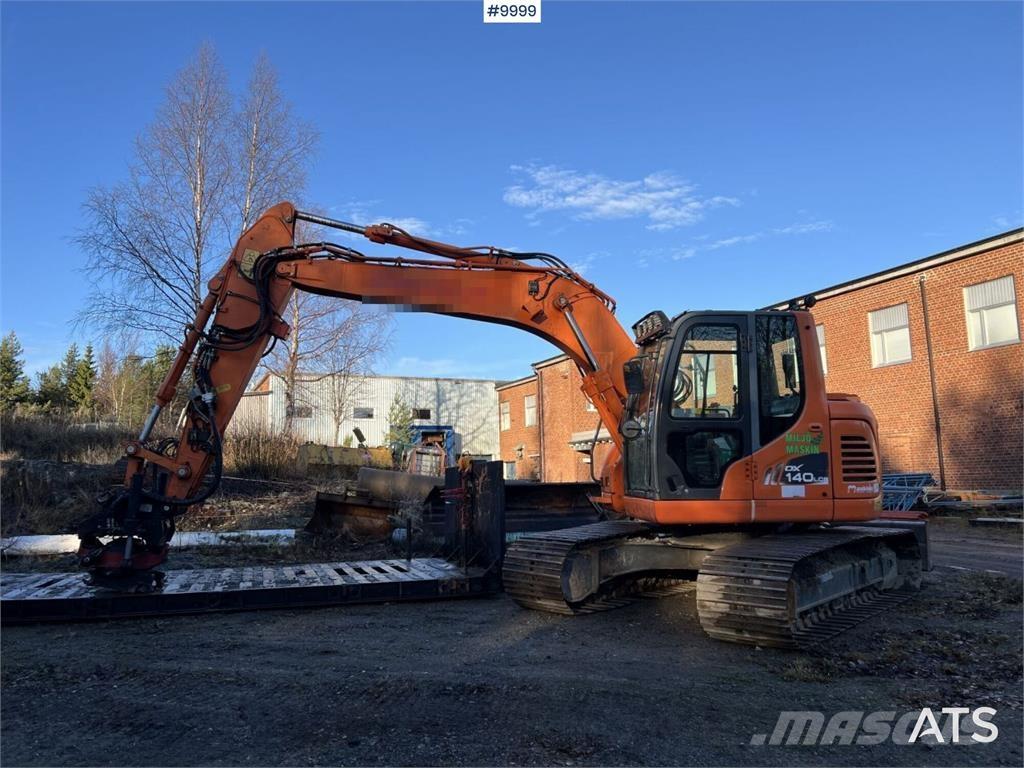 Doosan DX140LCR-3 Roomikekskavaatorid