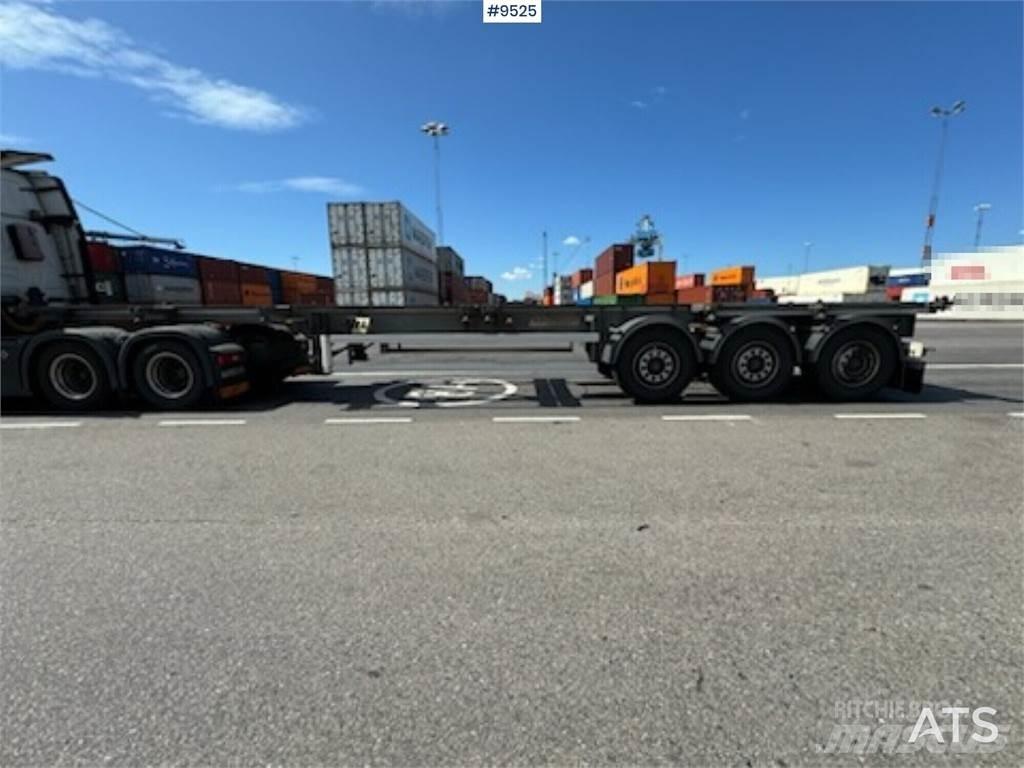 Fruehauf annet Konteinerveo poolhaagised