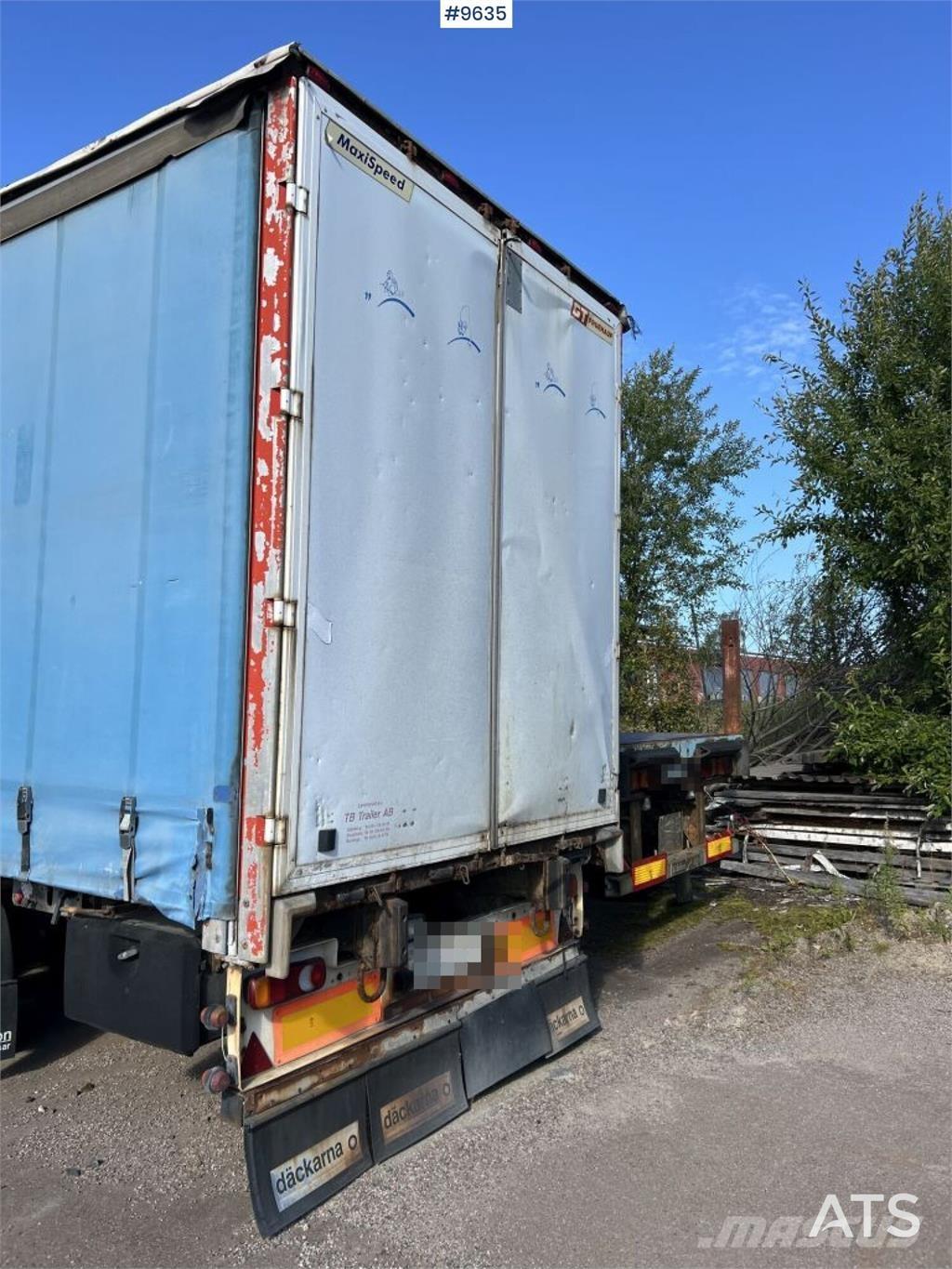Fruehauf SS136/P3S Tentpoolhaagised