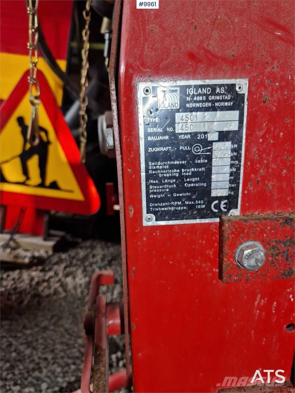 Igland luning winch Muu