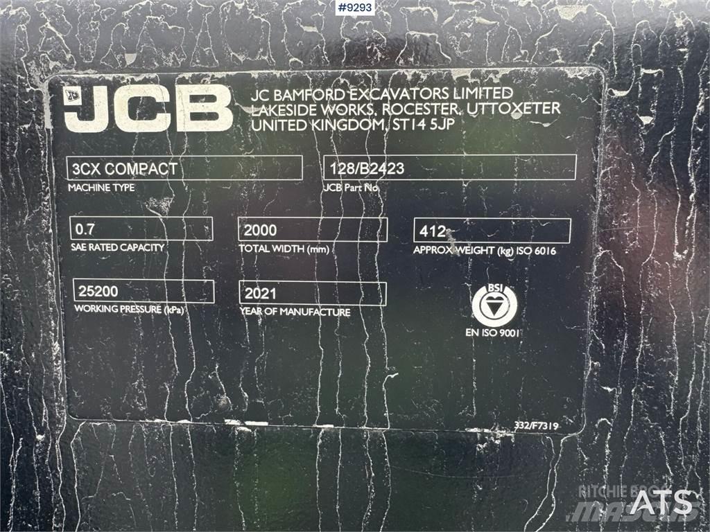 JCB 3CX 10L5WH Ekskavaatorlaadurid