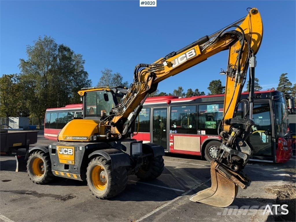 JCB Hydradig 110W Ratasekskavaatorid