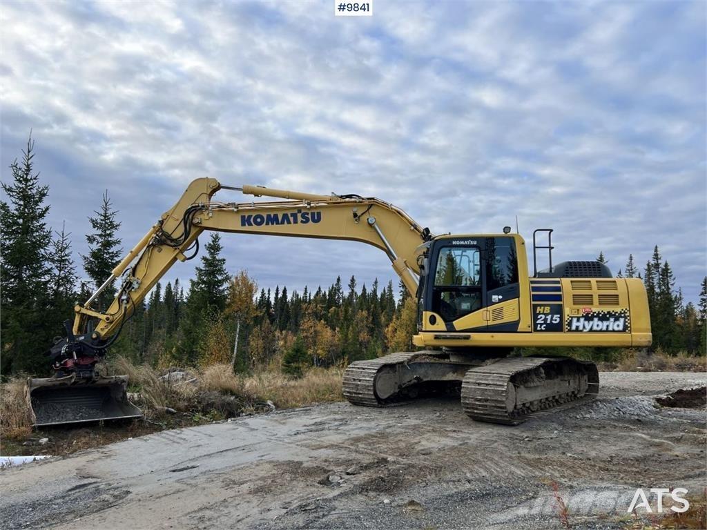 Komatsu HB 215 LC-2 Roomikekskavaatorid