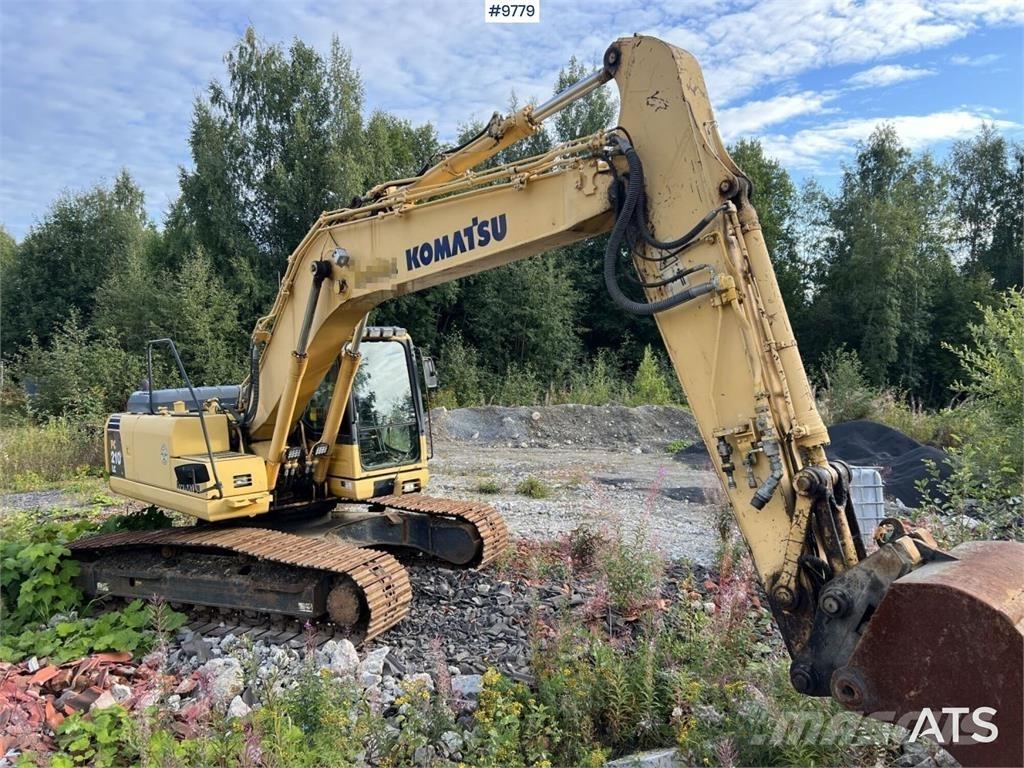 Komatsu PC210LC-8 Roomikekskavaatorid