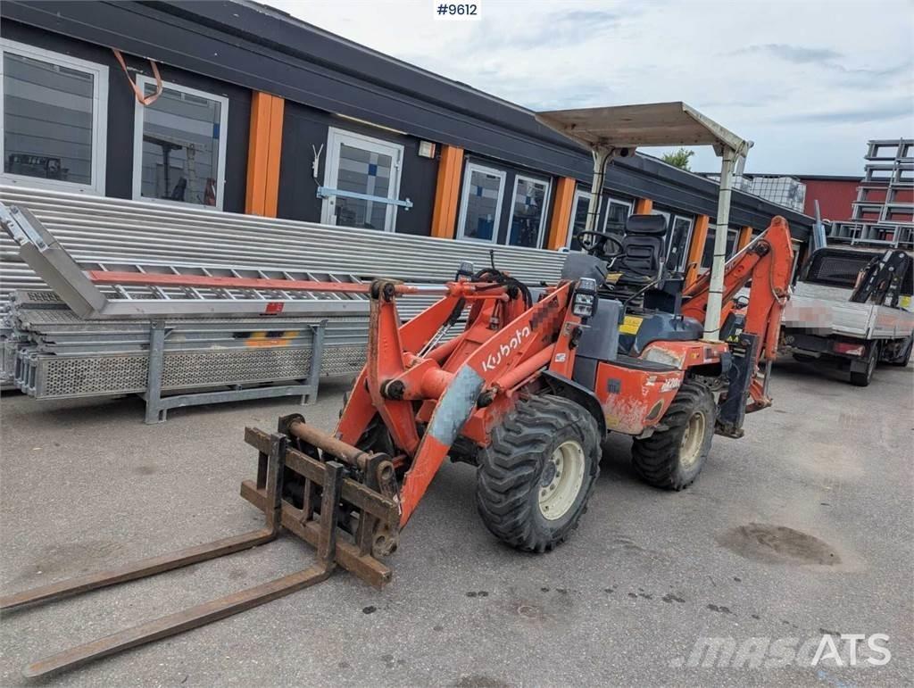 Kubota backhoe loader Ekskavaatorlaadurid