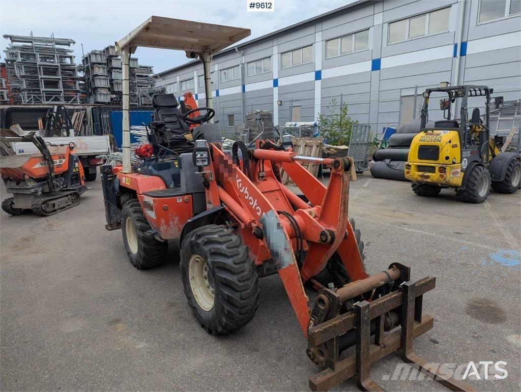 Kubota backhoe loader Ekskavaatorlaadurid
