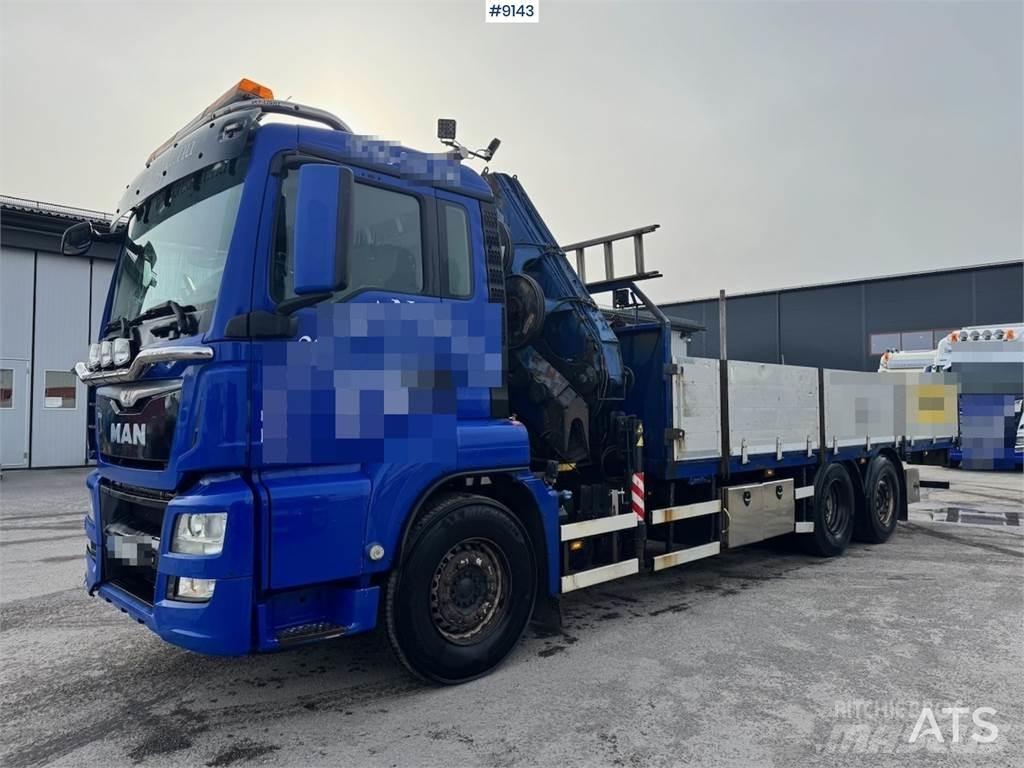 MAN TGS 26.400 Kraanaga veokid