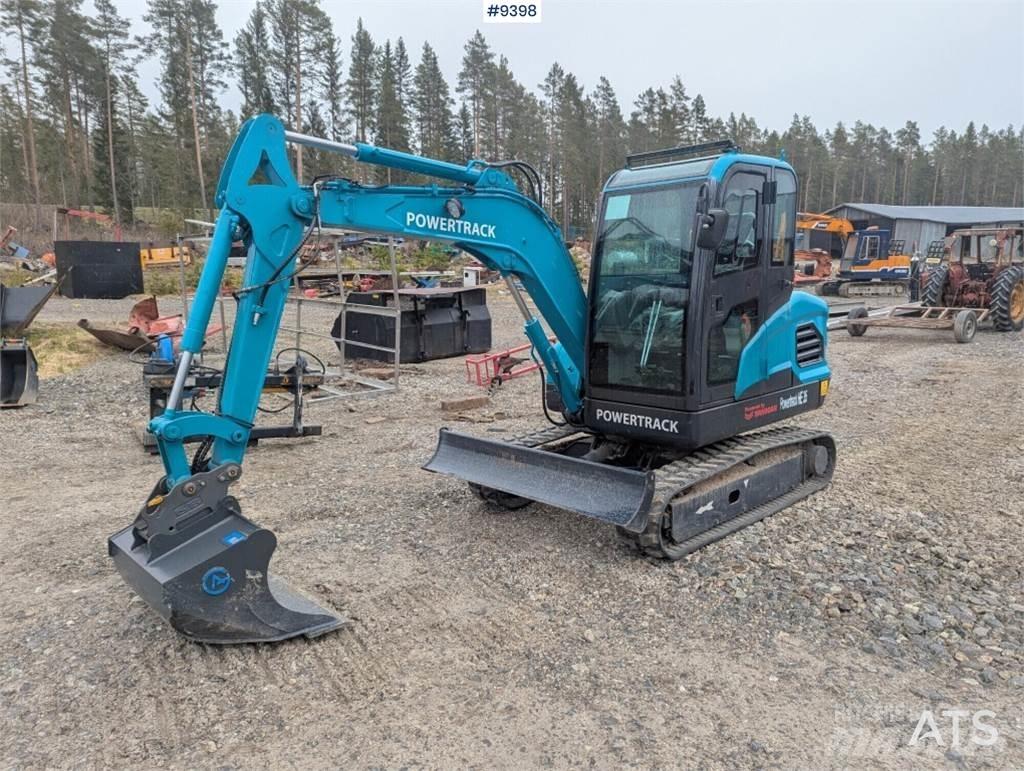 Powertrack HE 35 Miniekskavaatorid < 7 t