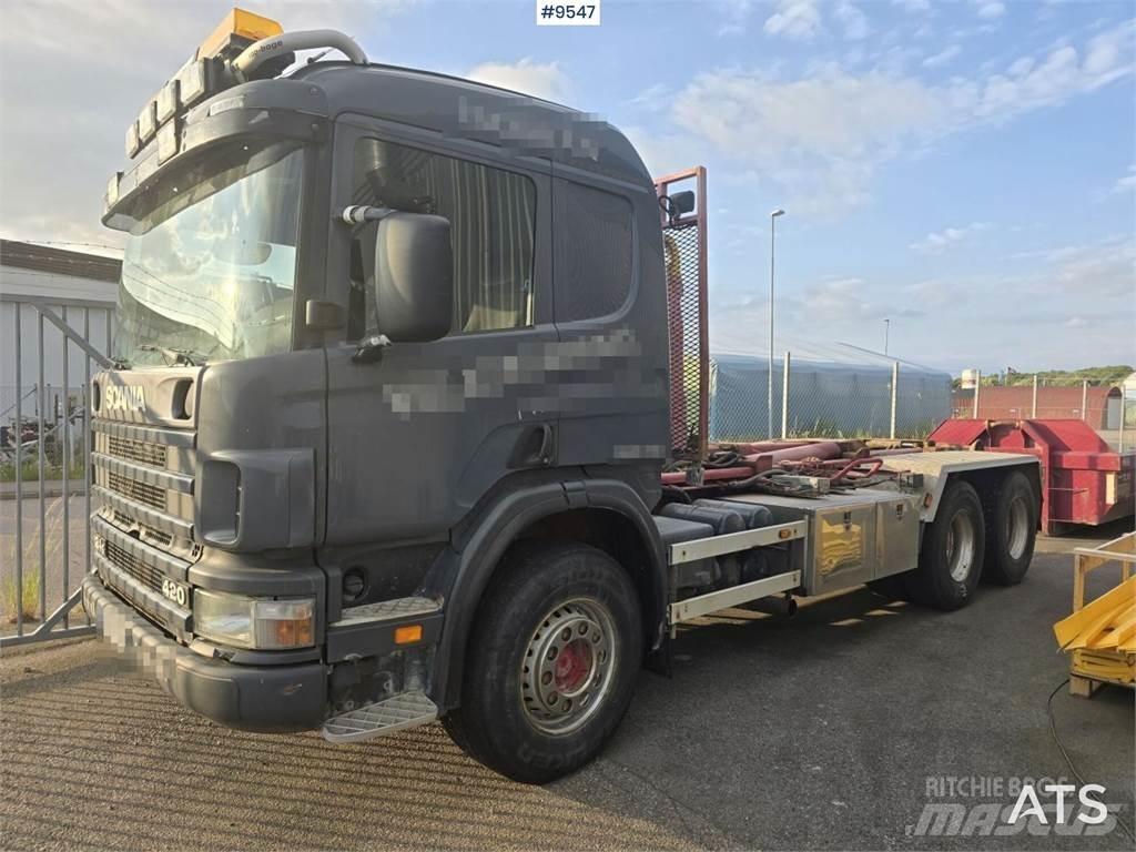 Scania P124 Konksliftveokid