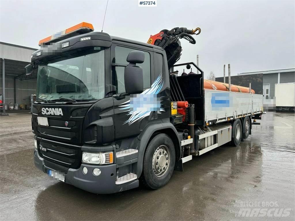 Scania P370 Kraanaga veokid