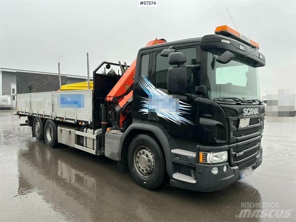 Scania P370 Kraanaga veokid