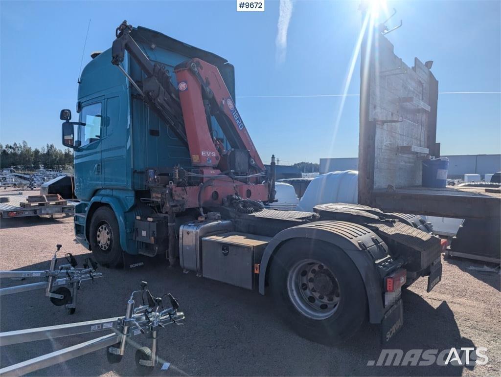 Scania R410 Sadulveokid