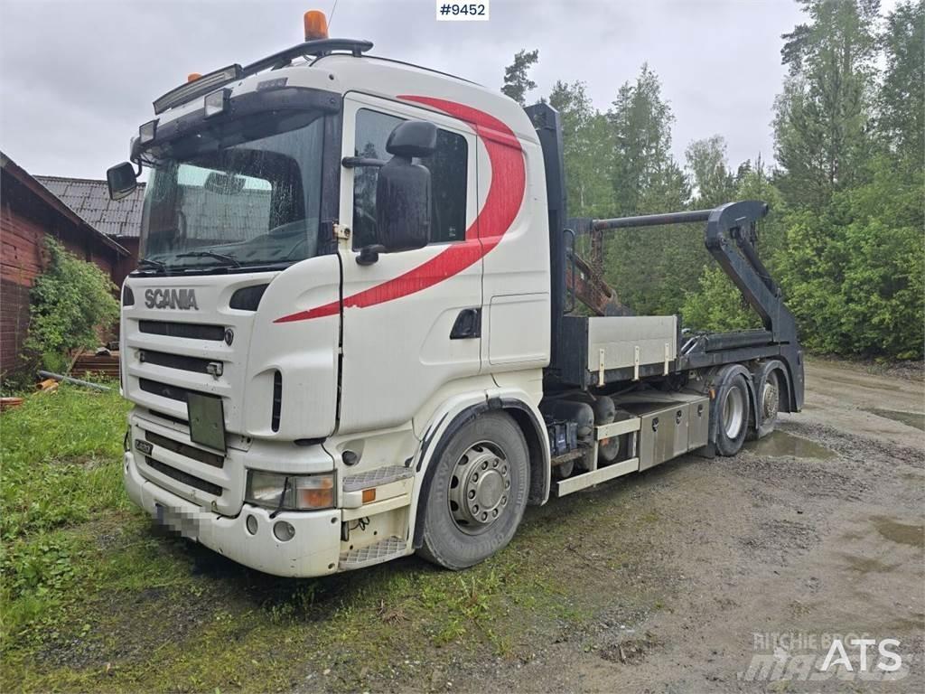Scania R420 Vahetuskastiga tõstukautod