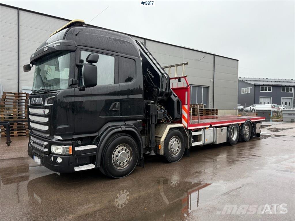 Scania R520 Kraanaga veokid