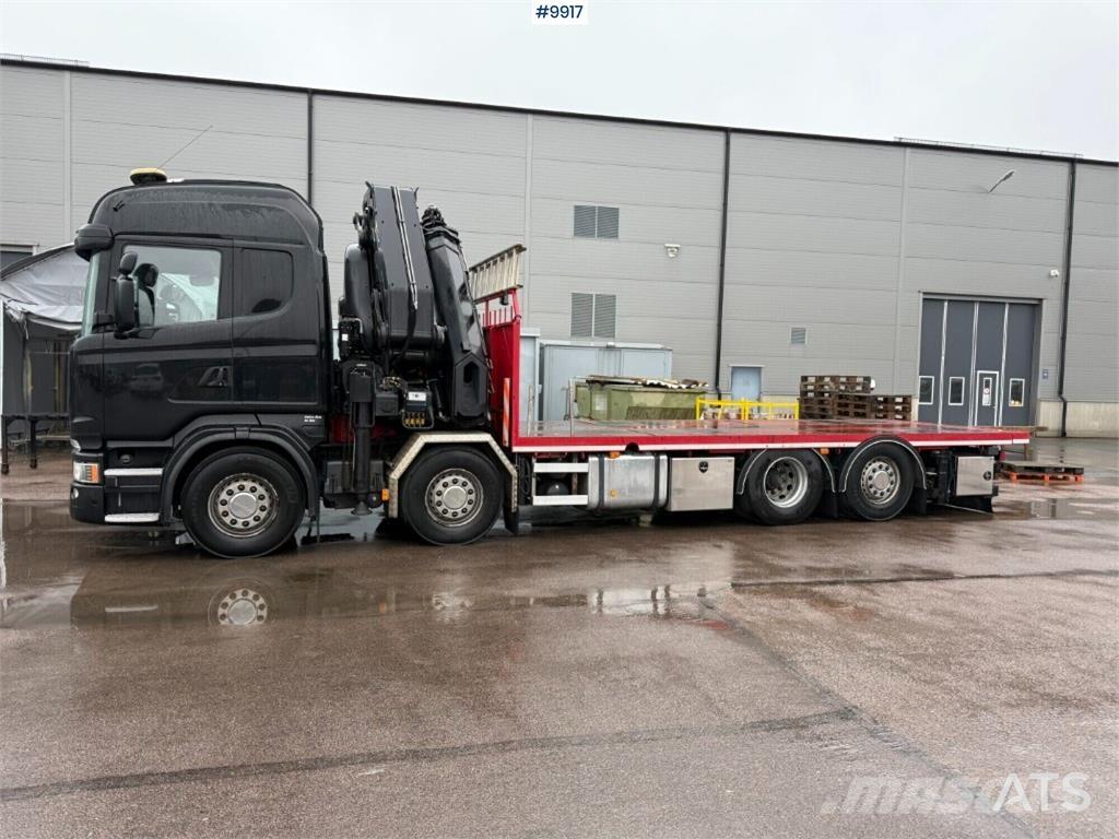 Scania R520 Kraanaga veokid
