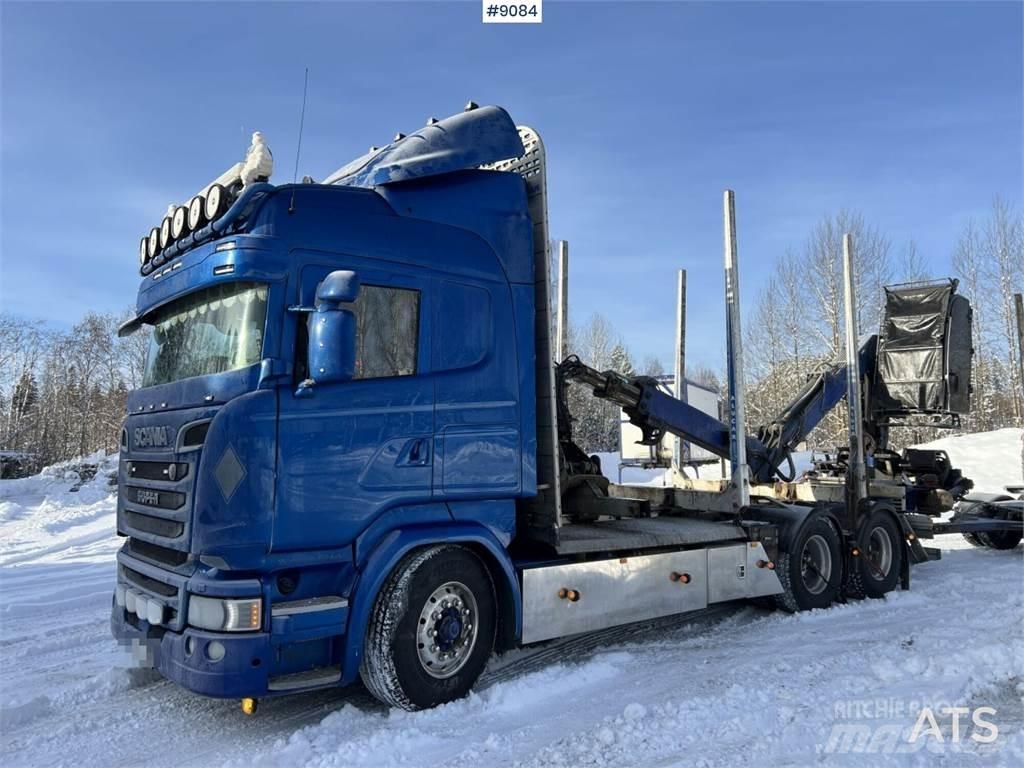 Scania R580 6X4 Metsaveokid