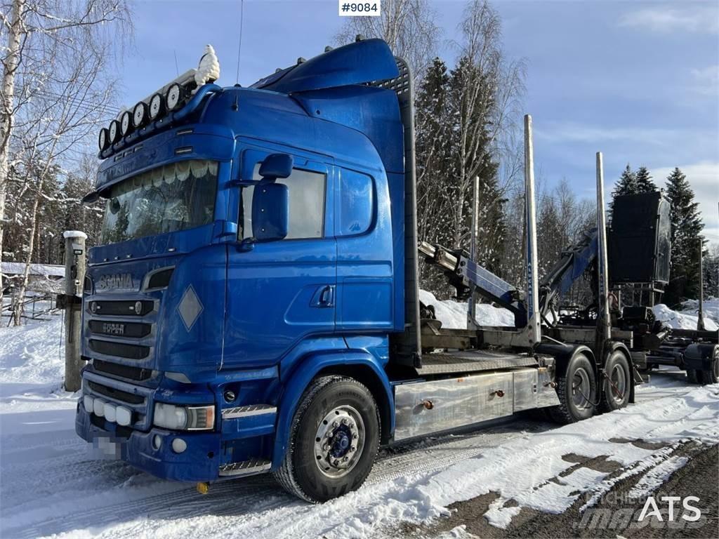 Scania R580 6X4 Metsaveokid