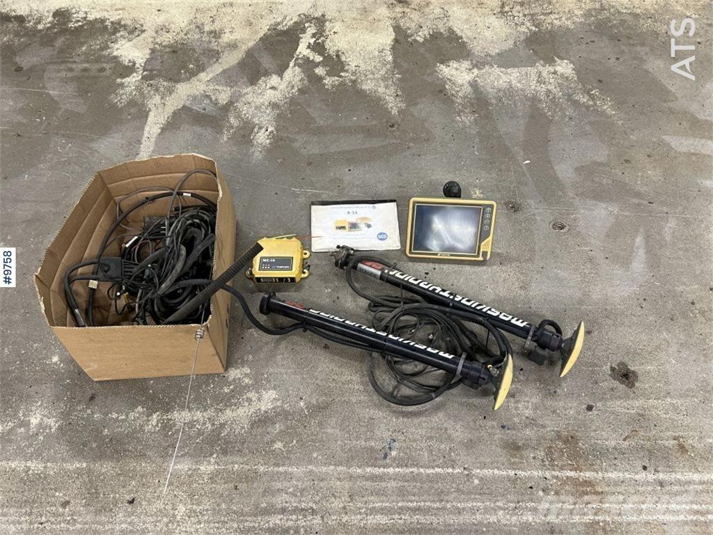 Topcon X-53 Ekskavaatorikopad ja lisaseadmed