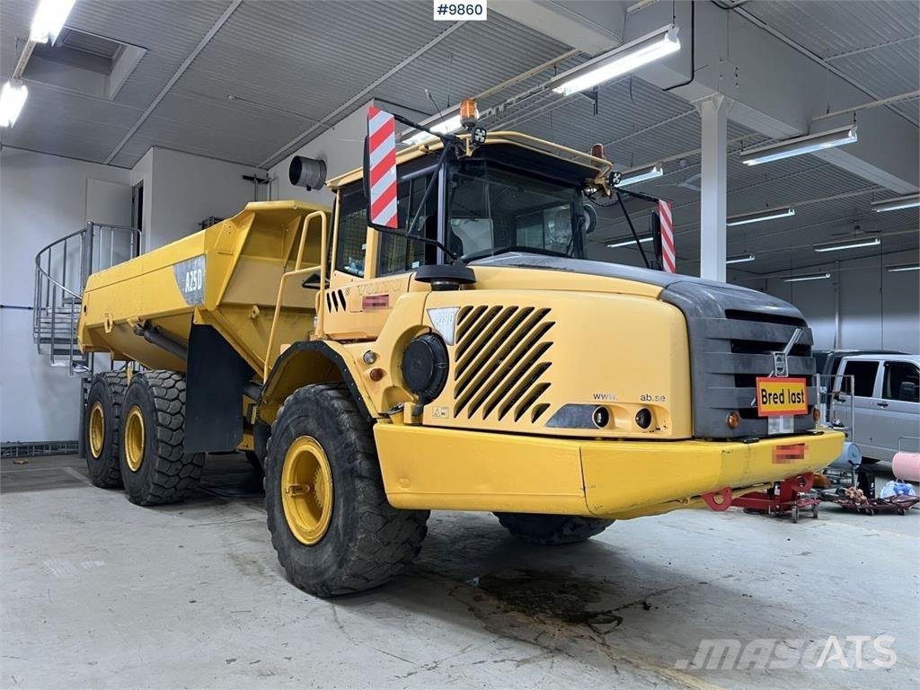 Volvo A25D Liigendraamiga pinnaseveokid