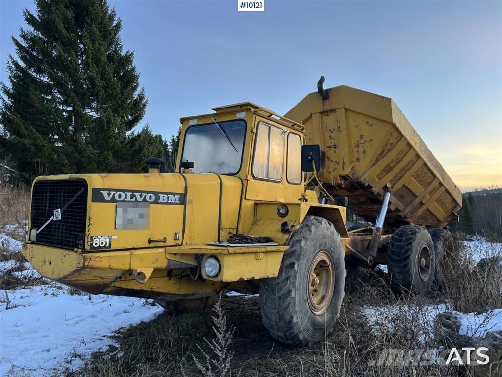 Volvo BM 861 Dumper Liigendraamiga pinnaseveokid