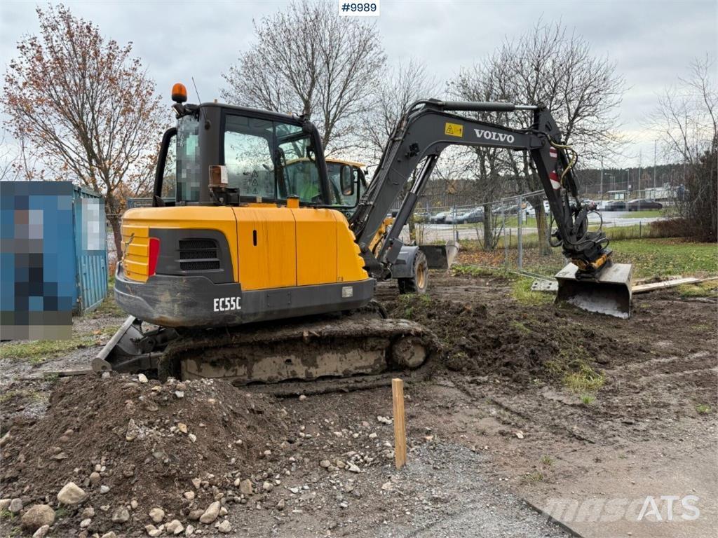 Volvo EC55C Miniekskavaatorid < 7 t