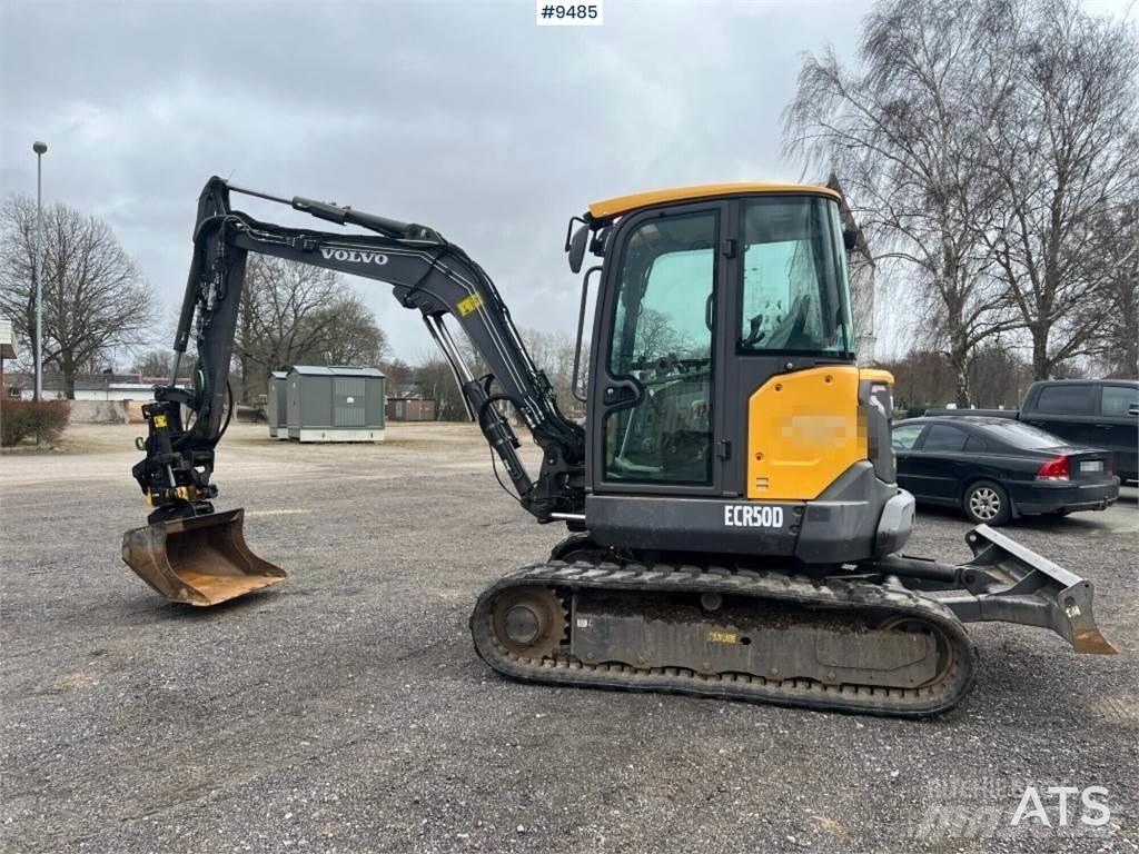 Volvo ECR50D Miniekskavaatorid < 7 t