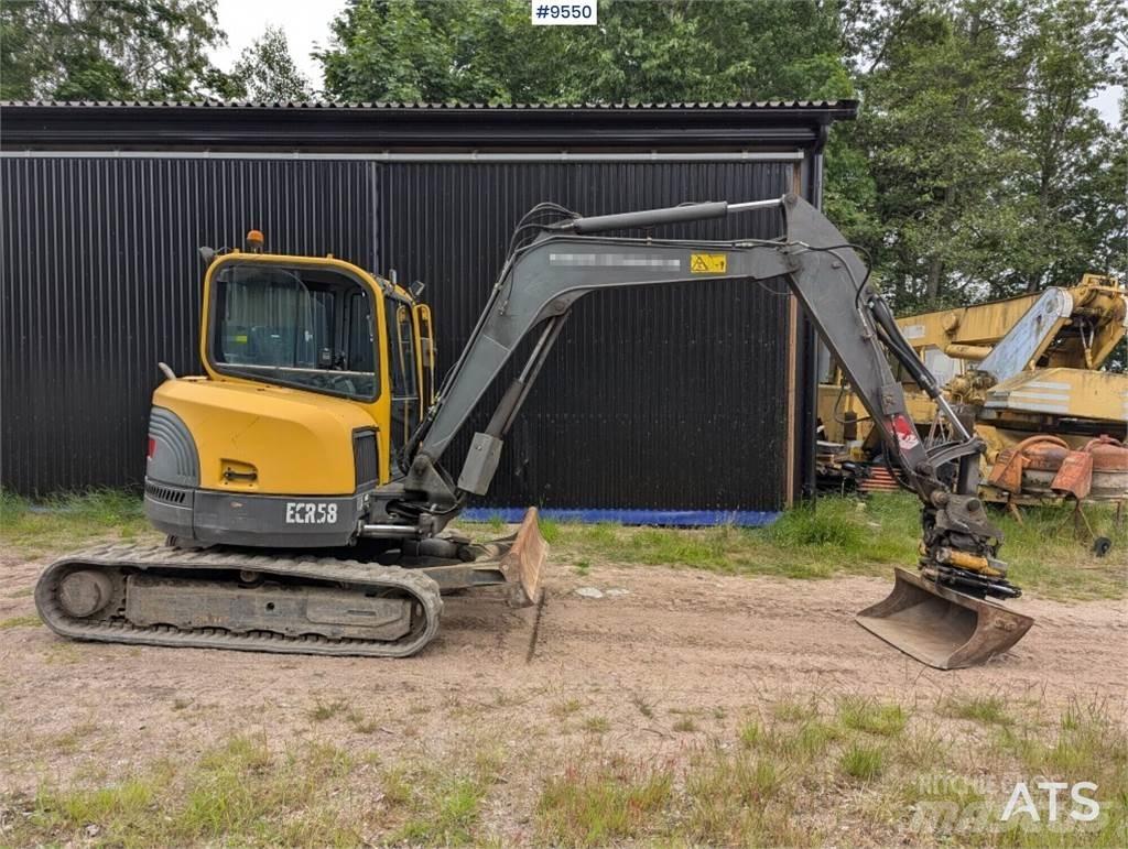 Volvo ECR58 Miniekskavaatorid < 7 t