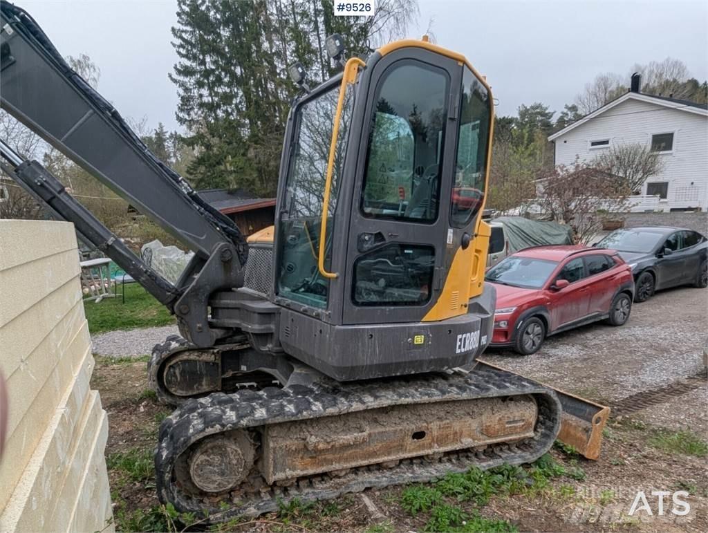 Volvo ECR88D PRO Väikeekskavaatorid 7t-12t
