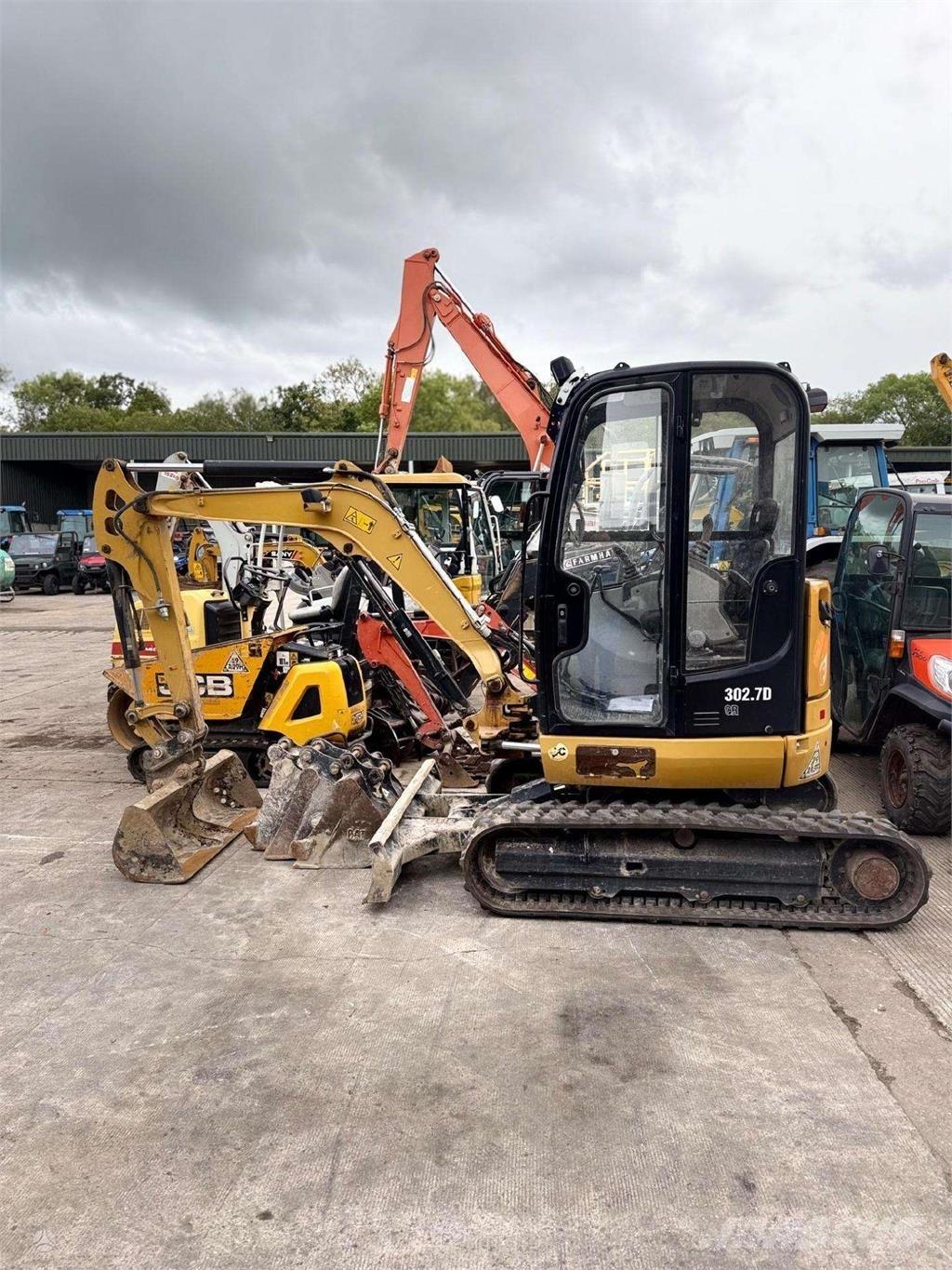 CAT 302.7 DCR Miniekskavaatorid < 7 t