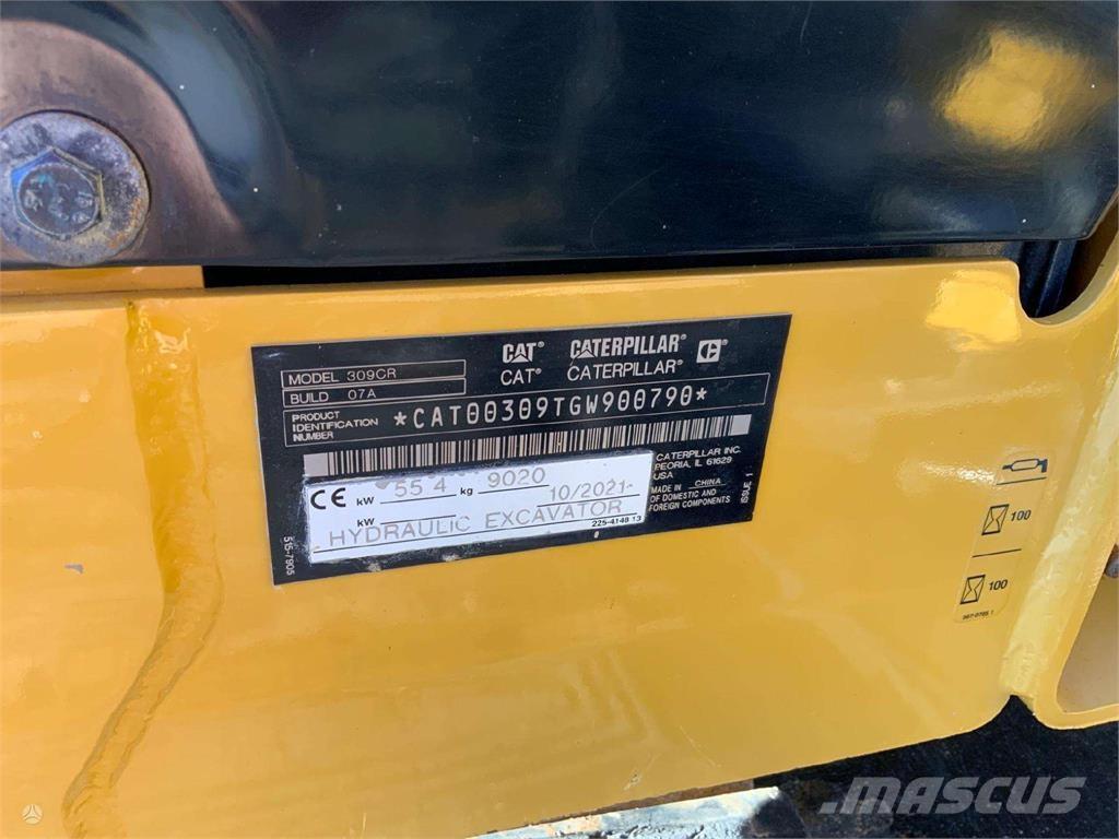CAT 309CR Roomikekskavaatorid
