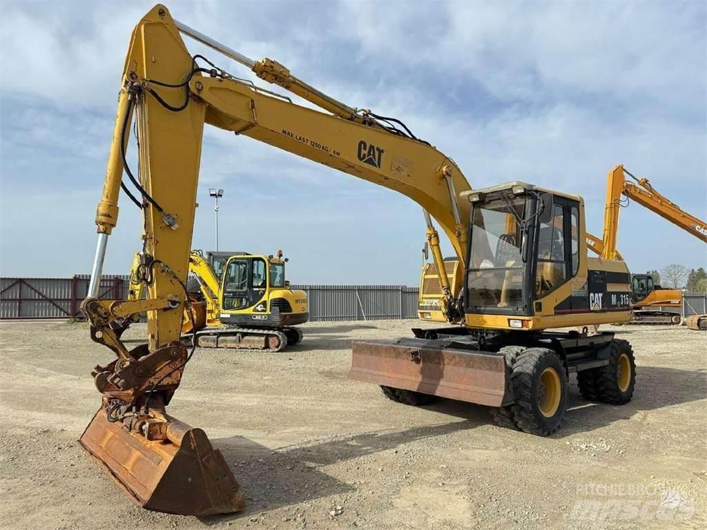 CAT M 315 Ratasekskavaatorid
