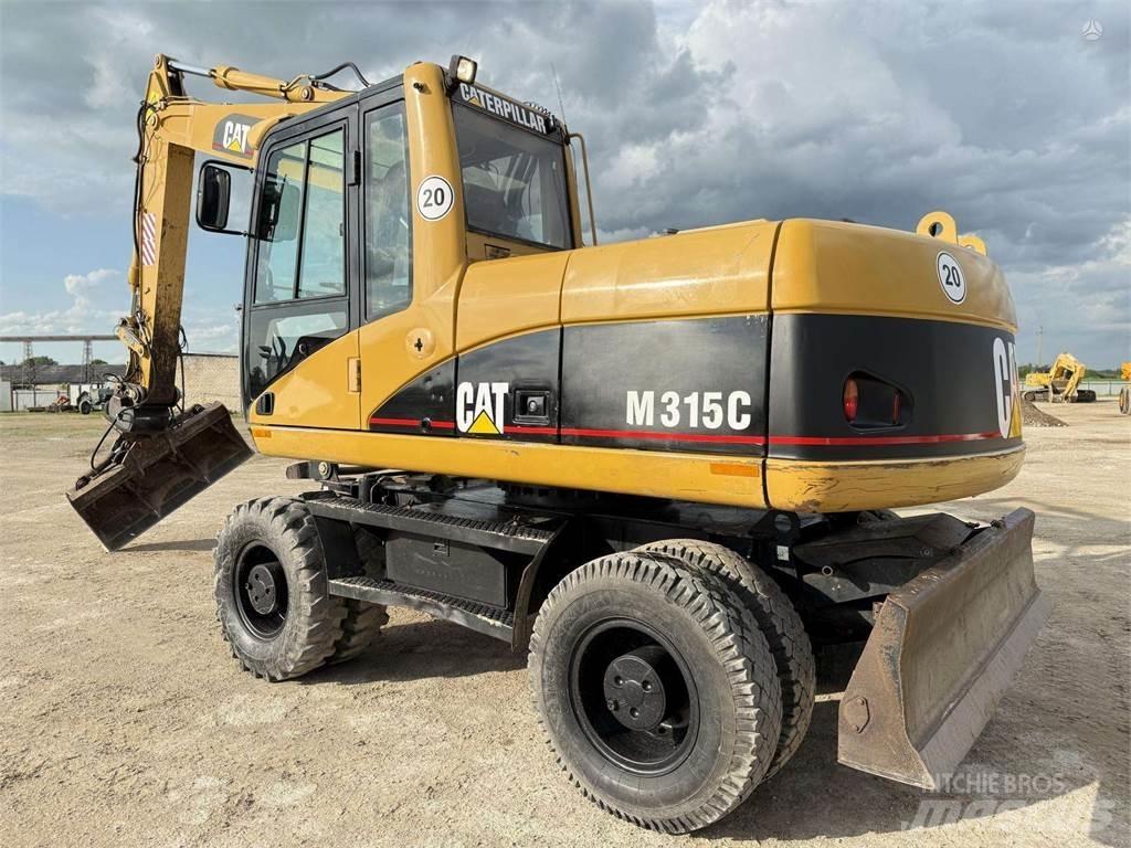 CAT M315C Ratasekskavaatorid