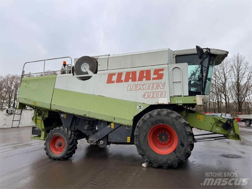 CLAAS LEXION 480 Teraviljakombainid