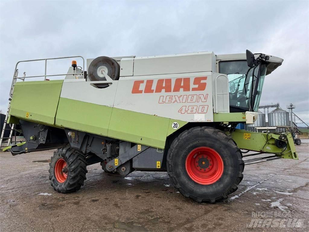 CLAAS LEXION 480 Teraviljakombainid
