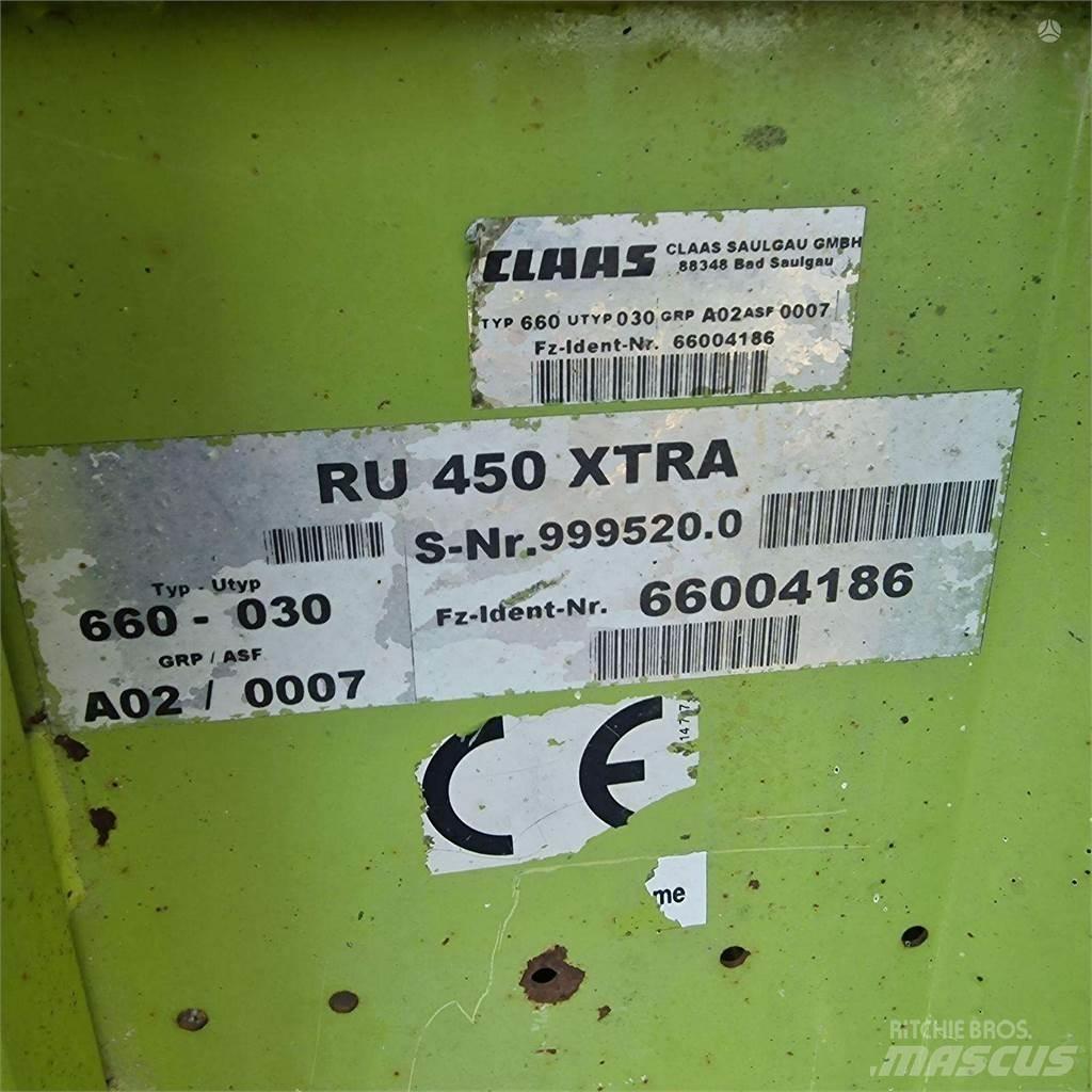 CLAAS RU 450Xtra Muud põllumajandusmasinad
